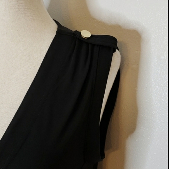 NEW Banana Republic Sleeveless Faux Wrap Sash Dress Silky Flattering Summer Chic - Picture 5 of 13